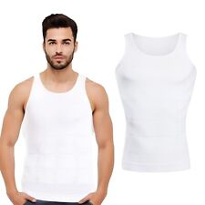 Hommes Slim Raboteuse Amincissant Corps Gilet Poitrine Ventre Taille Sculptant