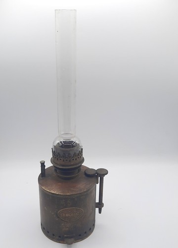 Ancienne lampe petrole h - lampe, à