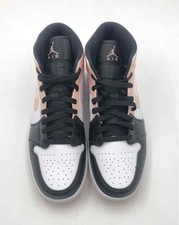 Nike Mens Air Jordan 1 554724-133 Multicolor Leather Sneaker Shoes Size 10