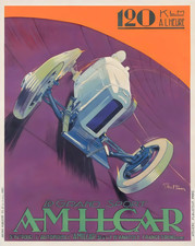 Affiche Amilcar Grand Sport