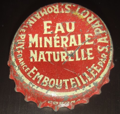 Ancienne capsule eau source - ancienne,