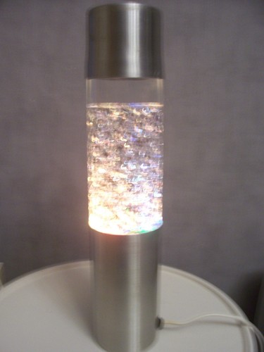 Lampe vintage paillettes - lampe,