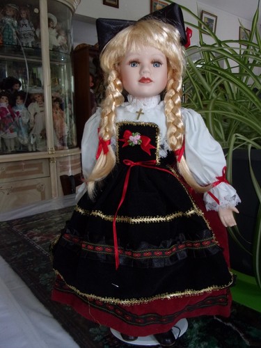 Poupee porcelaine - poupee, de