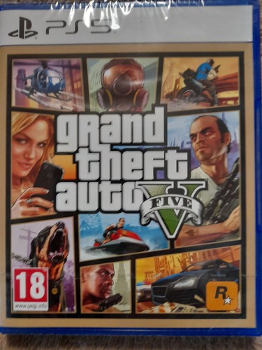 Gta ps5 neuf sous blister - neuf,