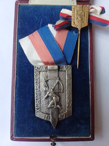 Medaille prague 1947 olympiade - prague,