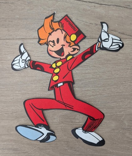 Spirou carton personnage - en,