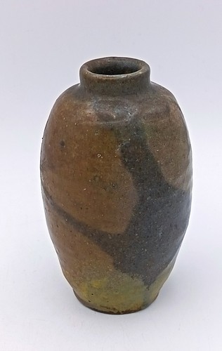 Vase grès signé eugène - vase,