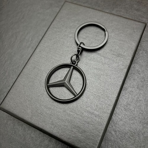 Porte clé mercedes - mercedes, noir
