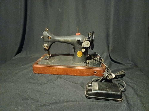 Antique singer portable sewing - antique,