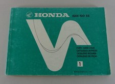 Parts catalog Honda SH 50 H Scoopy status 1987