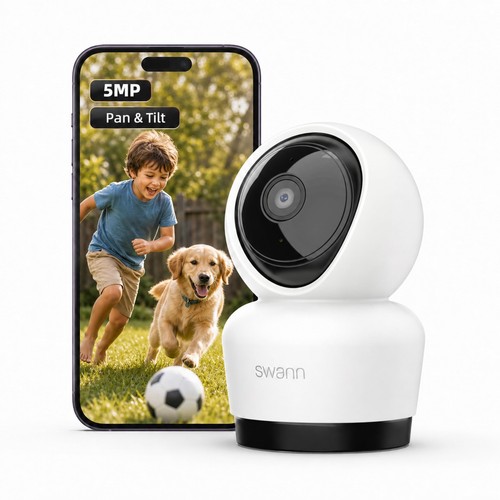 Swann indoor pan tilt wifi - pan,