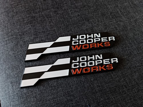 Logo mini john - mini, cooper