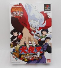 [Ouvert Boîte] PS1 Inuyasha Sengoku Otogi Gassen Édition Limitée Japon Import