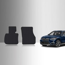 ToughPRO Front Mats Black For BMW X1 All Weather Custom Fit 2023-2026