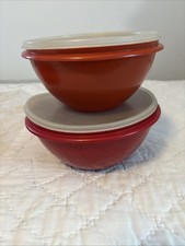 Tupperware WITH PIX OF SEAL ON 2 Lids And 237 BOWL. RARE RARE RARE