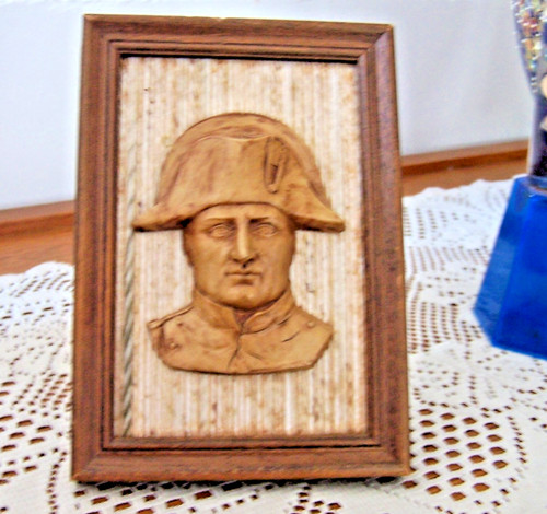 Cadre figurine buste napoleon - figurine,