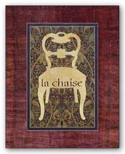 La Chaise IV Rolland Designs Art Print 10x8