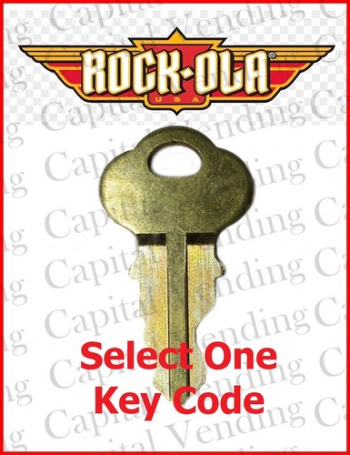 Rock ola jukebox key select - rock-ola,