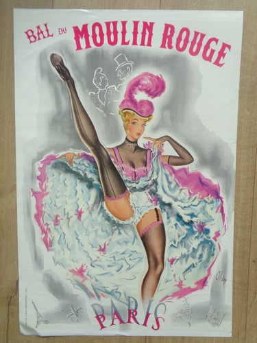 Affiche ancienne bal - affiche,