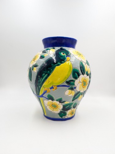 Moyen vase art déco boch - moyen,