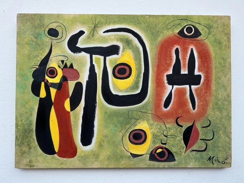 Joan miro peinture huile - miro,