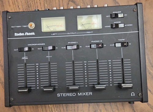 Vintage realistic radioshack - vintage,