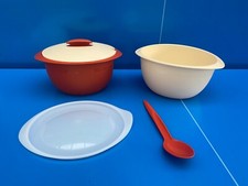 TUPPERWARE - SOUPIERE ISO DUO thermo duo CUISINE Cocotte 4,3 L Orange, Beige N1