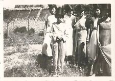 OLD PHOTOGRAPH MURO LA ROCHELLE GROUPS OF TEENAGERS DRESSED UP