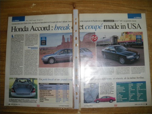 Essai honda - a, l'essai..............honda