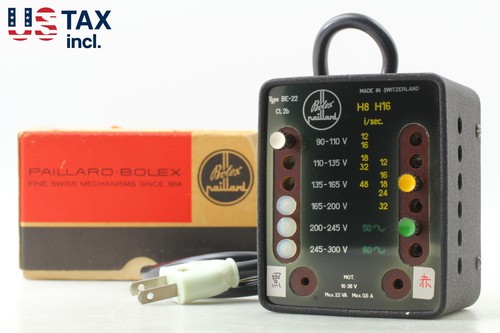 Mint box bolex paillard - box], ac