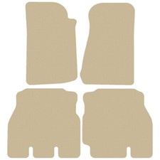 Tapis de sol en velour pour Jeep Wrangler JL Unlimited 5 portes 2018-..., Beige