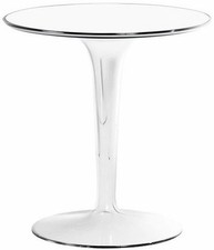 Kartell Italian Design - Transparent Tip Top Table - Designed by Philippe Starck
