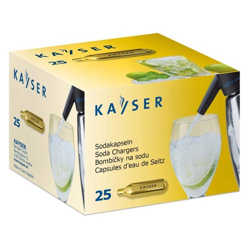 Cartouches co2 kayser 25x - cartouches, 7.5g