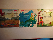 Lot 3 Livres-disques Vinyles