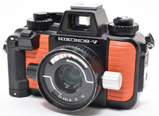 [N COMME NEUF] Appareil photo argentique orange sous-marin Nikonos V...