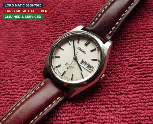 Seiko lord matic - seiko, 5606-7070