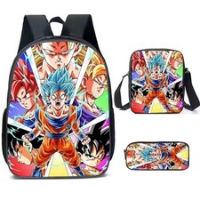 Cartable Son Goku Lot 3 pcs