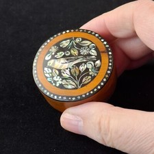 Petite Boite Ronde En Bois à