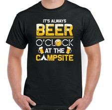 T-Shirt De Camping Bière Au