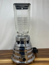Osterizer Blender Model 432 Series B Chrome Beehive Vintage MCM Original BEAST!