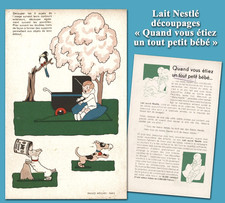 Lait nestlé découpages - lait, nestlé,