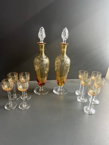 Service liqueur cristal - service,