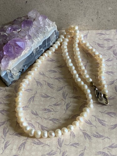Collier veritables perles - de,