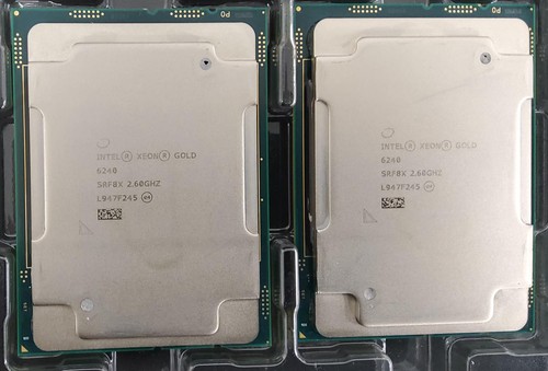 Lot intel xeon gold 6240 - lot, 2