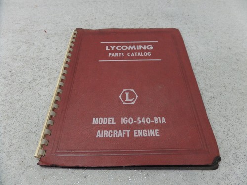 Lycoming modèle igo - lycoming, igo-540-b1a