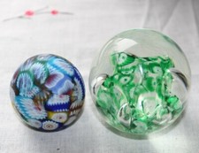 2 Vintage Murano Matte