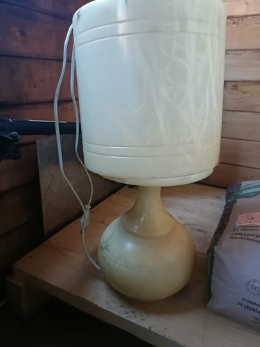 Lampe table blanc - de, blanc/beige