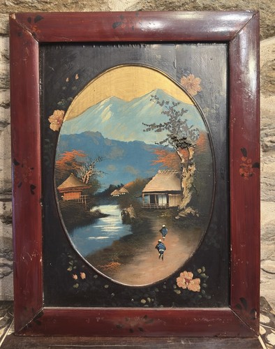 Paysage montagne village - paysage,