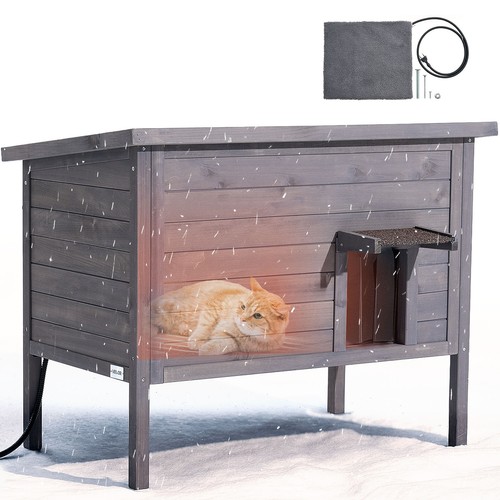 Vevor maison chat chauffante - vevor,