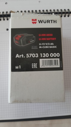 Batterie wurth mcube - mcube, basic